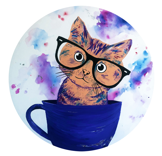 &ldquo;Nerd in a Teacup&rdquo;
$299,
75cm diameter