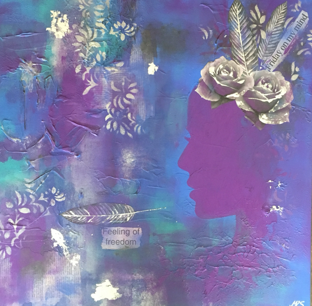 &ldquo;Friday on my Mind&rdquo;
$220,
61cm x 61cm