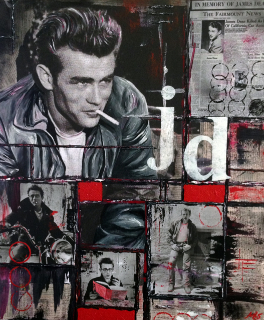 &ldquo;JD&rdquo;, 
$199 SOLD
51cm x 61cm