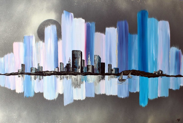 &ldquo;City Escape&rdquo;
$290, SOLD ...
90cm x 60.5cm