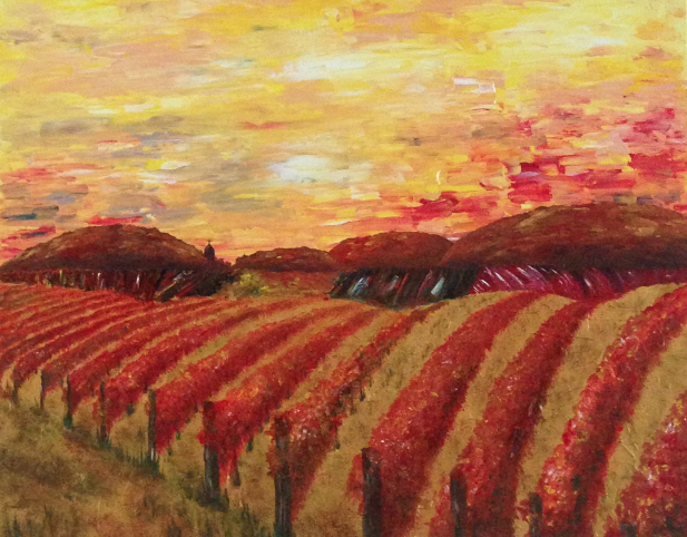 &ldquo;The Golden Barossa&rdquo;, 
$425 SOLD
76cm x 61.5cm