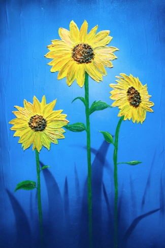 &ldquo;Golden Rays&rdquo;,
$250 ........
60.5cm x 90cm