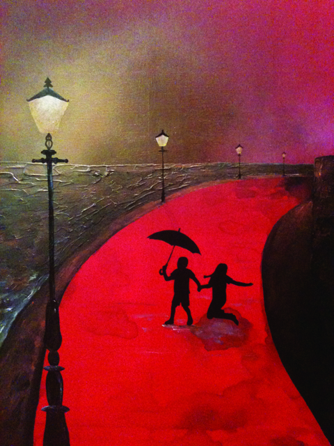 &ldquo;Walking on Sunshine&rdquo;, 
$179 SOLD
50.5cm x 71cm